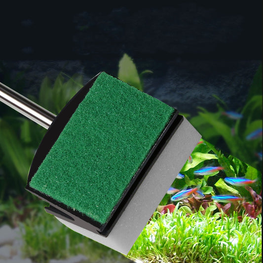 Aquarium Cleaning Sponge Brush – Double-Sided Tool for Fish Tank Maintenance