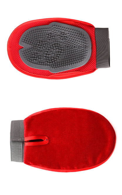 Soft Silicone Dog Grooming Brush – Gentle Fur Cleaning & Massage