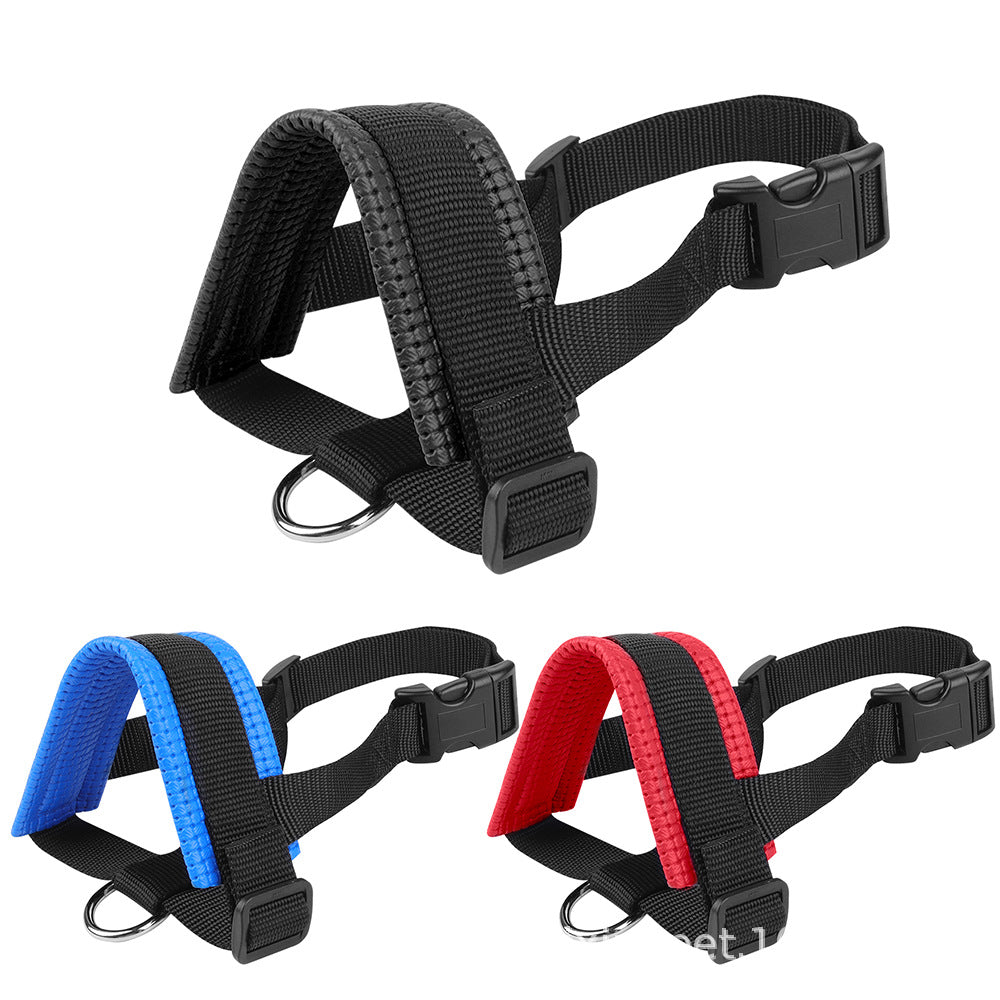 Soft Nylon Dog Muzzle for Training & Safety – Adjustable Fit, Small to Large Dogs