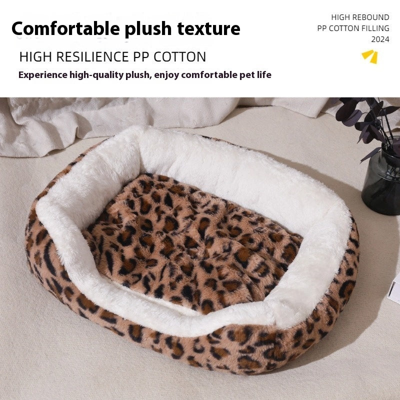 Warm All-Season Pet House for Cats & Small Dogs – Cozy Indoor Shelter