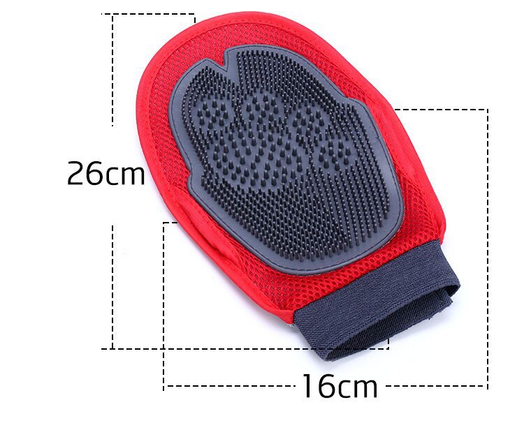 Soft Silicone Dog Grooming Brush – Gentle Fur Cleaning & Massage