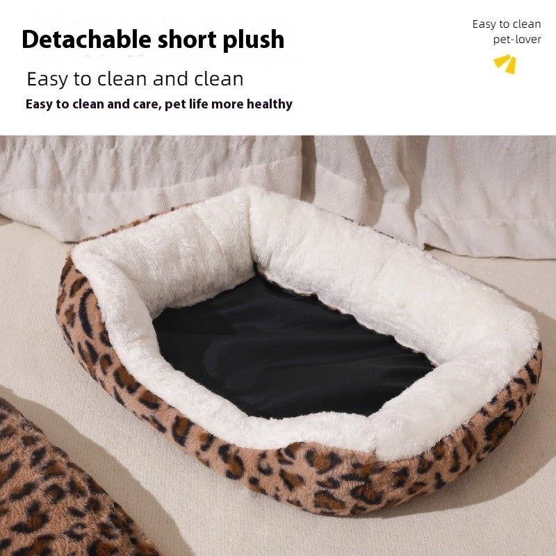 Warm All-Season Pet House for Cats & Small Dogs – Cozy Indoor Shelter